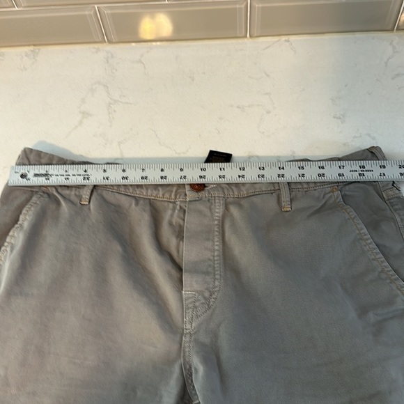 TRUE RELIGION Rocco Tailored overdye Twill pants / jeans Gray Size 38 - Picture 11 of 15